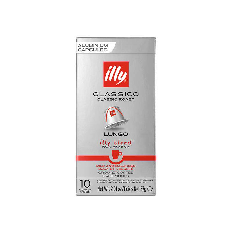 illy意利咖啡胶囊咖啡意式浓缩美式拿铁适用雀巢Nespresso咖啡机