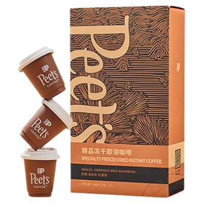Peets皮爷精品冻干咖啡粉