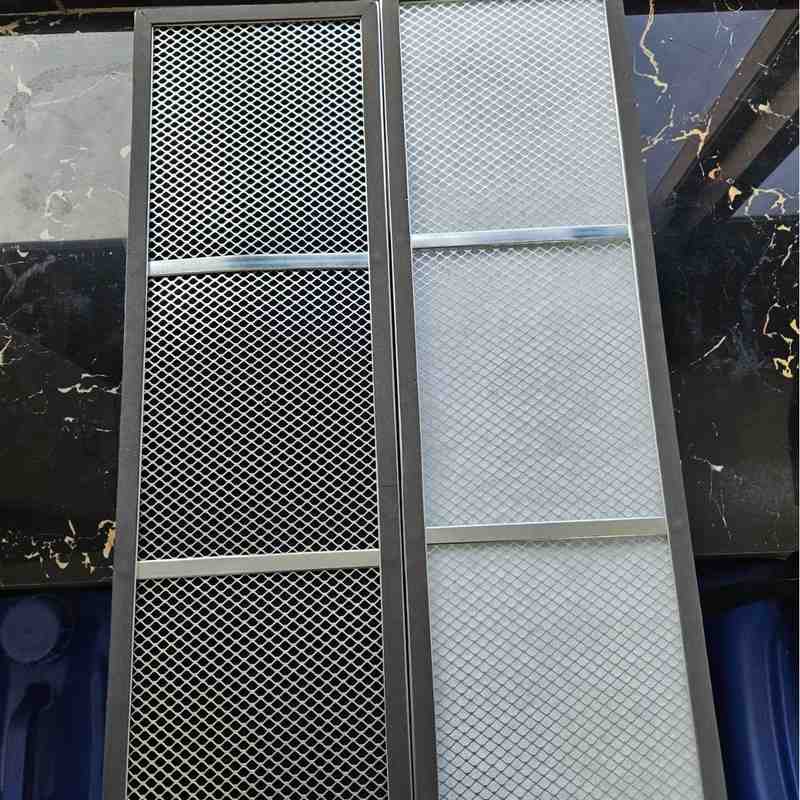 板式初效过滤器折叠式平铺空调箱风口可更换棉G4初效过滤器过滤网