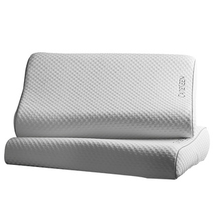 康尔馨希尔顿记忆棉枕头睡眠酒店低枕护颈椎睡枕慢回弹枕芯家用