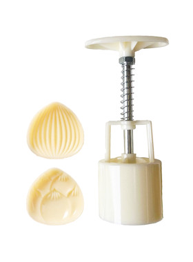 自制栗子模具月饼绿豆糕模具中秋卡通立体儿童辅食手工烘焙工具