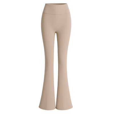 dcw高腰收腹提臀健身微喇瑜伽裤