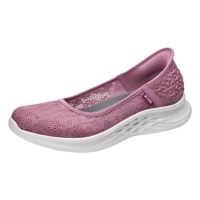 足力健夏季网面妈妈鞋