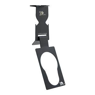 歪野户外露营多功能卡式分体炉IGT桌蛋卷桌战术桌折叠桌气罐挂钩