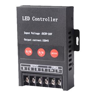 LED七彩全彩外露灯控制器放大器LED七彩全彩灯串跳机