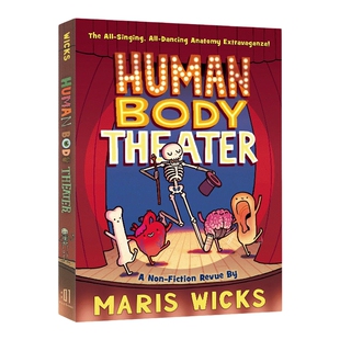 英文原版 Human Body Theater 人体剧场 英文版 进口英语原版书籍儿童图书