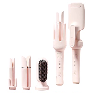 全自动卷发棒40mm大卷110v卷发棒负离子直发梳换头三合一蛋卷头夹