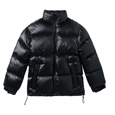 潮牌短款男女90白鹅羽绒面包服