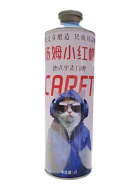 汤姆小红帽1L10度小麦白啤整箱