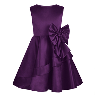 女花童裙儿童礼服女童公主裙中大童钢琴演出服主持人小礼服表演服