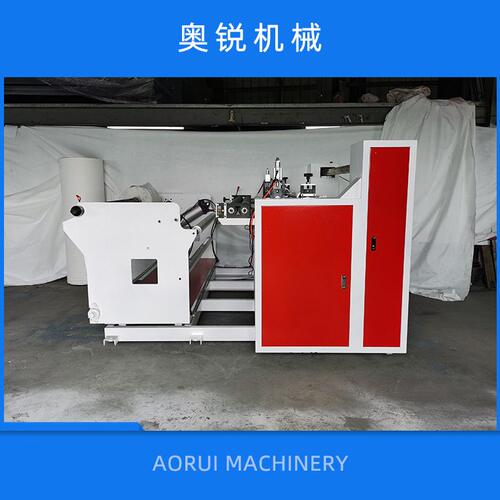 奥锐机械供应简易无纺布点断机 全自动熔喷布热风棉立式分切机