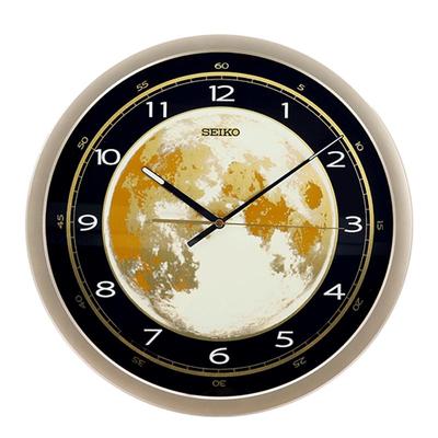 SEIKO16英寸月球图案夜光挂钟