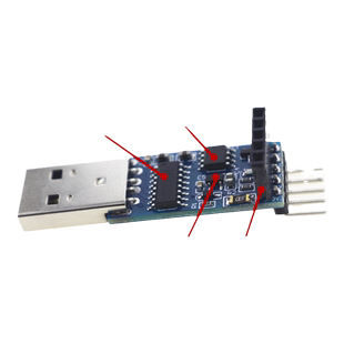 绿深 CH340C USB转TTL板 TTL转接板 CH340C模块 可对单片机烧录