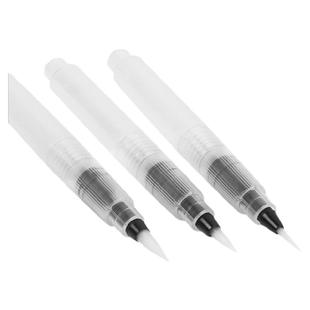 日本樱花自来水笔sakura储水笔水管笔儿童手绘初学者书法储水笔绘画学生软头水彩笔小中大号