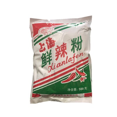 四美500克上海鲜辣粉饺子馅料