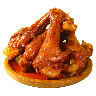 柚芮50根即食鸭翅根休闲零食特价