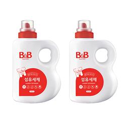 韩国B&B保宁进口洗衣液1800ml*2瓶