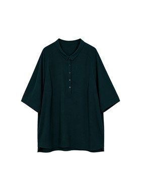 美丽客栈短袖t恤大码显瘦遮肚子