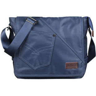 男士包包牛津纺休闲包男包潮流单肩斜跨包学生书包横跨单肩包包