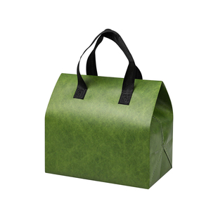 一次性保温袋定制杜邦纸纹铝箔外卖专用甜品奶茶无纺布手提打包袋