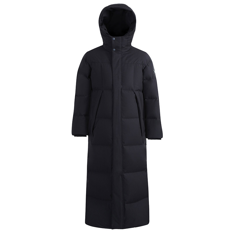 1.3米超长加厚过膝鹅绒羽绒服