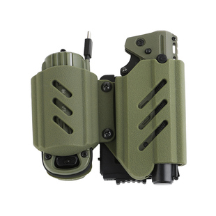 WE燧光者多用途生存刀户外露营脉冲点火照明荒野应急末日生存装备