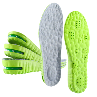 全掌增高鞋垫男内增高隐形气垫减震运动德训鞋匡威不塌陷防滑aj1