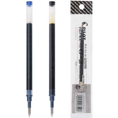 日本PILOT百乐BLS-G2-5笔芯适用G-2中性笔Juice果汁笔LJU-10EF中性笔替换芯红蓝黑色子弹头0.5mm宝特瓶水笔芯