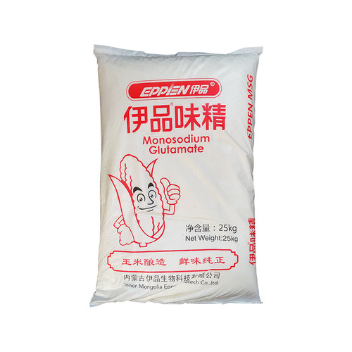 伊品 味精25kg/袋 99%纯度味精 粉末颗粒状均有 兰州拉面调汤用