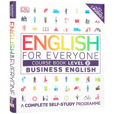 DK人人学英语系列商务课本英文版English for Everyone:Business English Level2 Course Book小花生网推荐englishforeveryone