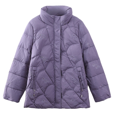 依佈冬装外套妈妈装宽松大码上衣