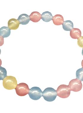 摩根玉髓手链轻奢百搭款饰品