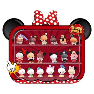 用于泡泡玛特萌粒DIMOO WORLD 迪士尼经典米妮米奇亚克力展示盒