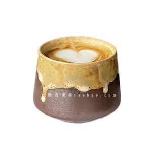 复古手工日式粗陶功夫茶杯