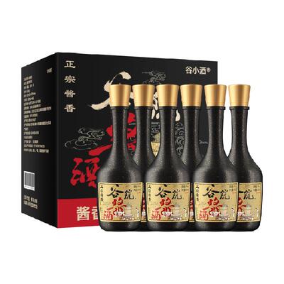 谷小酒酱香型白酒53度500ml×6瓶