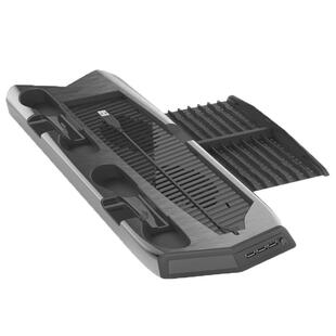 适用于PS5散热底座游戏主机散热器ps5散热风扇ps5手柄充电底座ps5游戏碟收纳架ps5手柄支架 傲硕/OSTENT