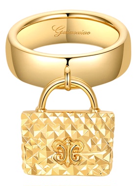 GXIAOXIAO鸢尾花包包戒指