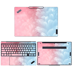 适用联想ThinkPad电脑贴纸T490 T490S T495笔记本T480 T470S外壳保护膜T460T450定制个性T440图案机身配件