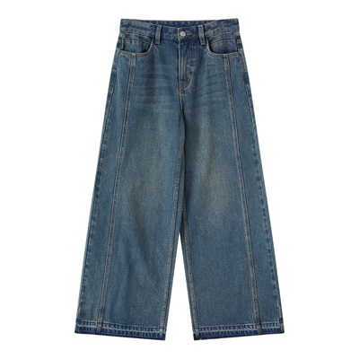 显瘦通勤芭依璐阔腿裤百搭直筒