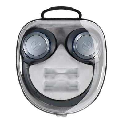 虎炳适用铁三角耳机收纳包头戴式