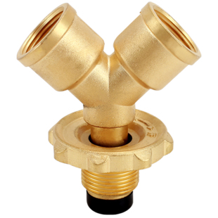 煤气罐三通阀接头高压低压液化气分流一分二路减压连接阀门三角阀