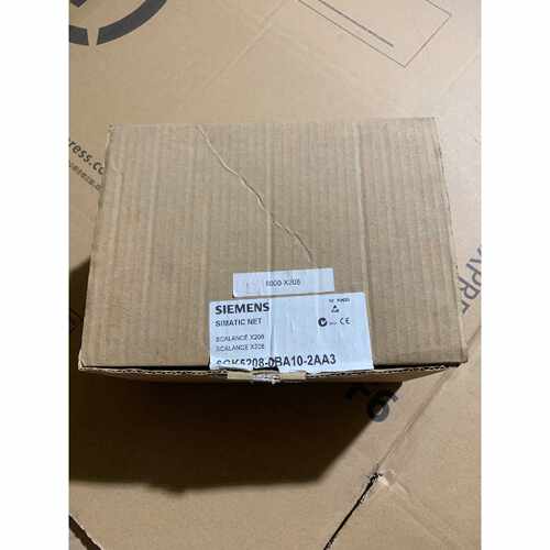 询价交换机6GK5208-0BA10-2AA3仅开封，