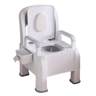 坐便器成人家用可移动马桶孕妇凳老人座便椅卧室内床边结实便携式