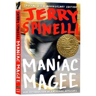 英文原版 Maniac Magee 疯狂麦基 儿童文学小说 纽伯瑞金奖 英文版