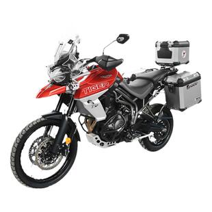 GSADV适用凯旋虎Tiger800三箱边包铝合金尾箱保护杠摩旅改装配件