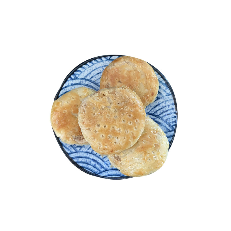 湖南传统糕点香酥葱油饼月饼