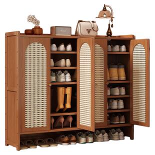 门口入门鞋柜2026新款爆款高档鞋架多层大容量带门防尘鞋子收纳柜