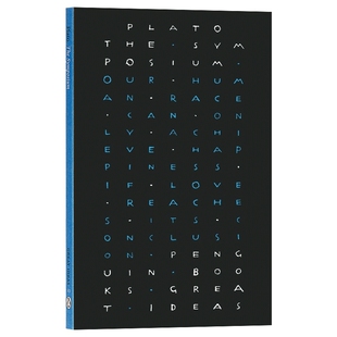 会饮篇 柏拉图 英文原版 The Symposium Plato Penguin Great Ideas 英文版 进口英语书籍