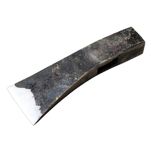 精钢锻造户外弯型劈砍斧露营劈柴伐木神器加长斧子头家用砍树工具