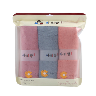 阿里郎韩式小雏菊柔软蓬松吸水不掉毛浴室擦脸洗头洗澡家庭装毛巾